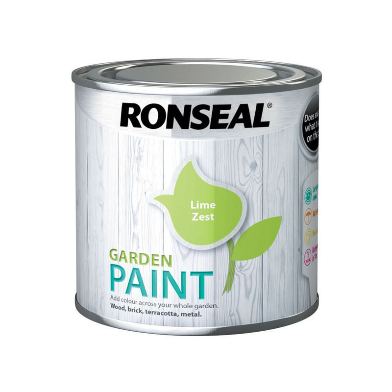 Ronseal Garden Paint 250ml Lime Zest