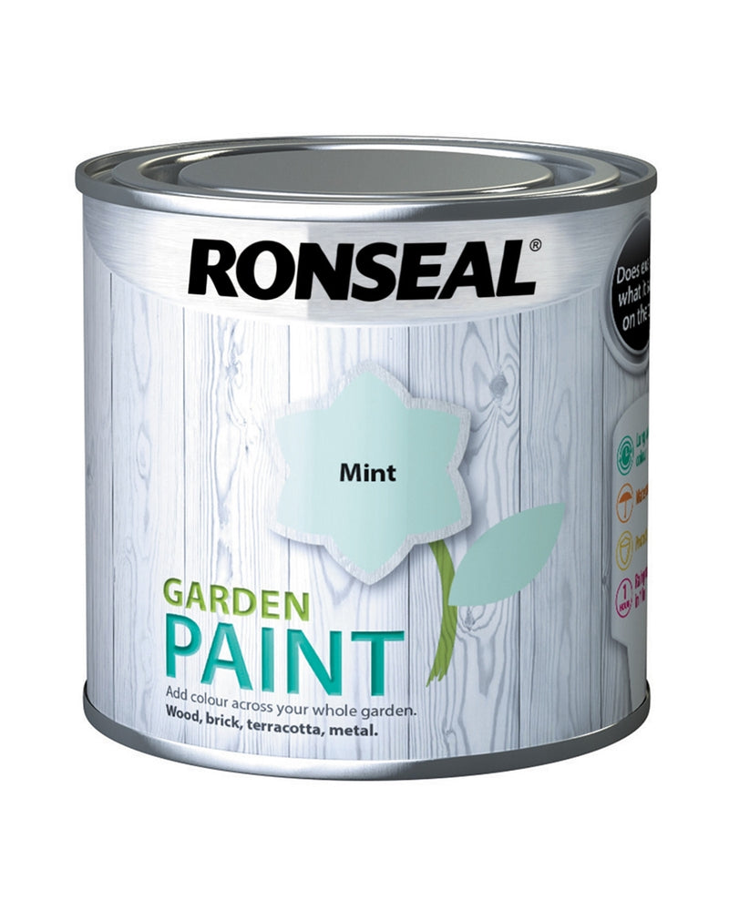 Ronseal Garden Paint 250ml Mint