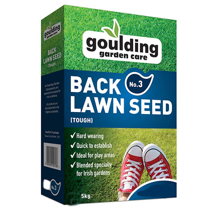 Gouldings Back Lawn Seed No.3 (Tough) 500g