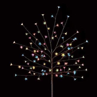 Twig Multi Coloured LED Tree for Outdoors