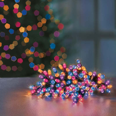 Multi coloured Christmas LED fairy Lights