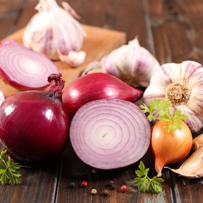 Onions and Garlics 