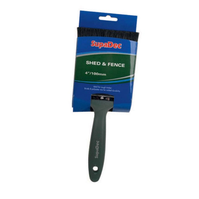 SupaDec Shed & Fence Brush 4"/100mm