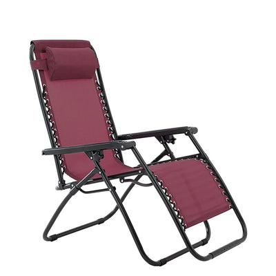 Zero Gravity Chair Burgundy