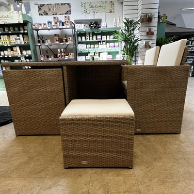 Outdoor Cube Dining Set