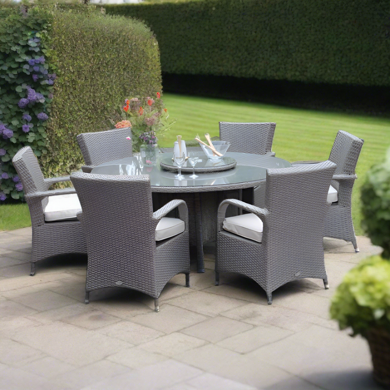 Monsoon 6 Seater Outdoor Dining Set