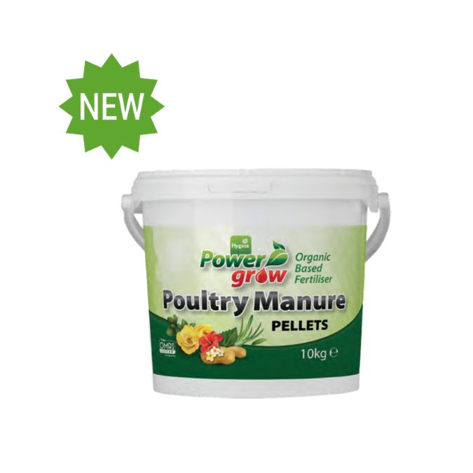 Power Grow Pelleted Poultry Manure - 10kg