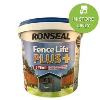Ronseal Fence Life Plus 5L-Sage