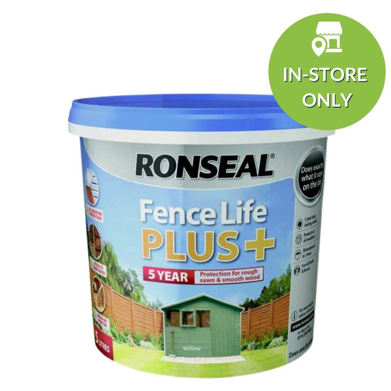 Ronseal Fence Life Plus 5L-Willow