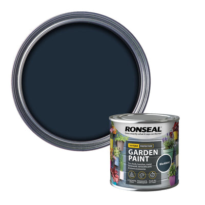 Ronseal Garden Paint 250ml Black Bird