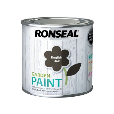 Ronseal Garden Paint 250ml English Oak