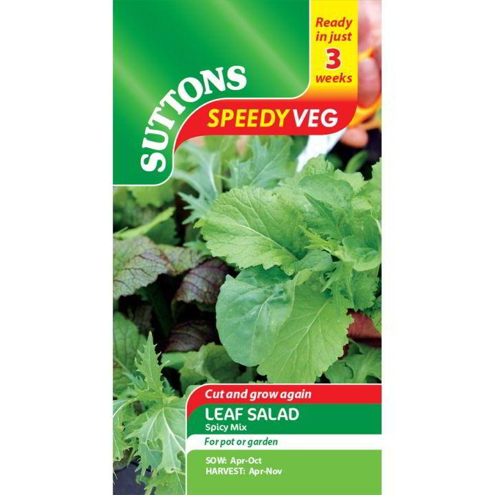 Suttons Leaf Salad Spicy Oriental Mix