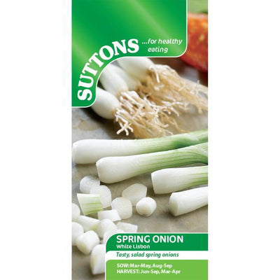 Suttons Spring Onion White Lisbon