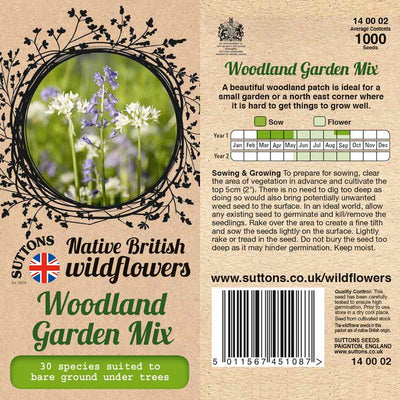 Suttons Woodland Garden Mix
