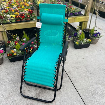 green zero gravity chair
