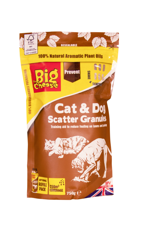 The Big Cheese Cat & Dog Scatter Granules 750g