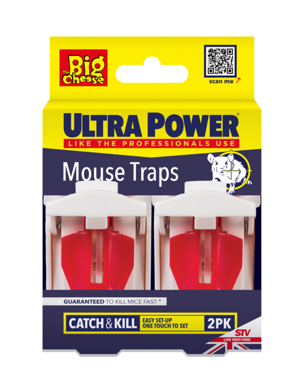 The Big Cheese Ultra Power Mouse Traps Twin Pack