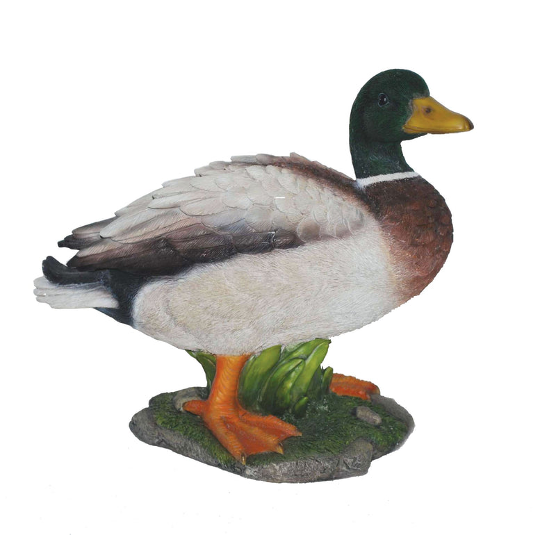 Real Life Mallard Duck Garden Ornament 29CM