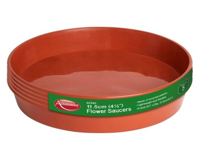 Ambassador Flower Pot Saucer Pack 5