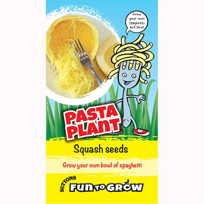 Suttons Fun To Grow Squash Seeds Pasta Plant