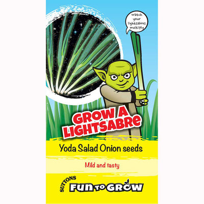 Suttons Fun To Grow Yoda Salad Onion Seeds
