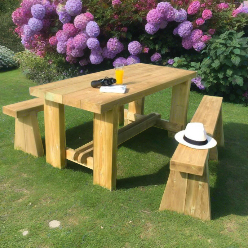 Melrose Wooden Outdoor Dining Set