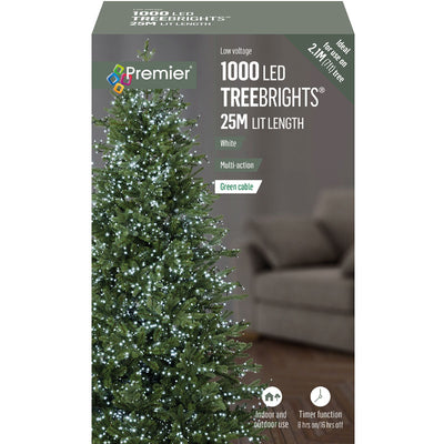 1000 Premier LED Treebright Christmas Lights with multifunctions