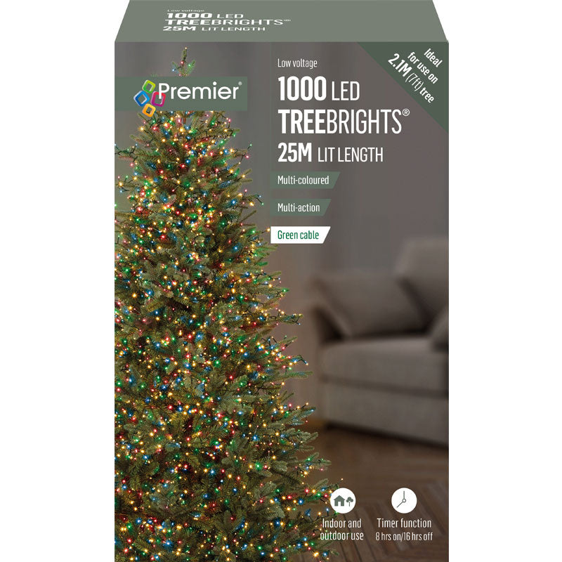 1000 Premier LED TreeBrights Multicolour lights  