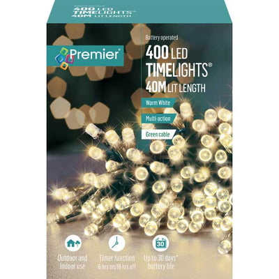 Battery Operated Warm White Christmas Lights