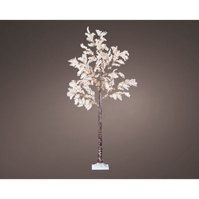 1.8M Lumineo Micro LED Lit Tree With With Flowers Warm White