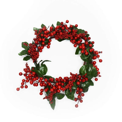 45CM Christmas Baneberry Wreath