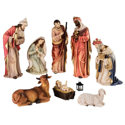 56CM Nativity Set Of 8 figures