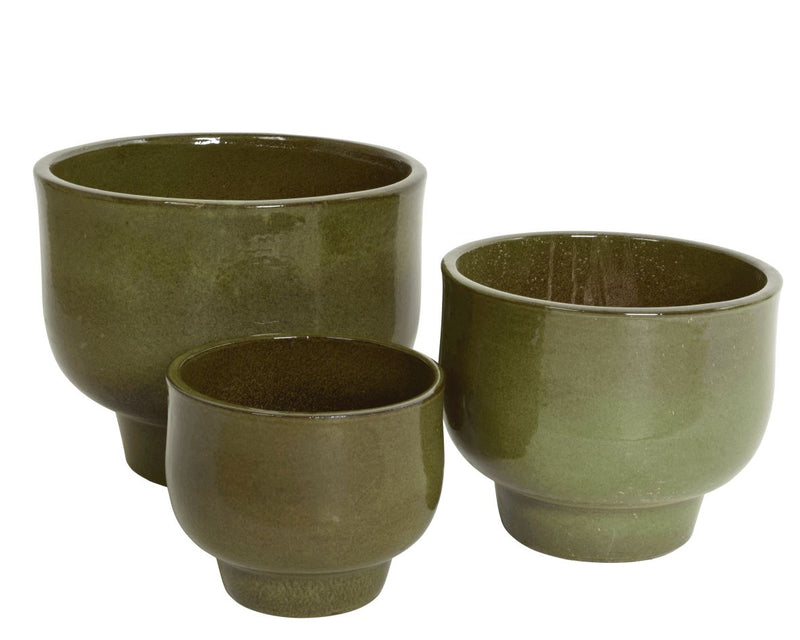 Mila Planter Common Pottery - Green