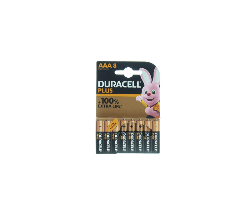 AAA Batteries Duracell x 8 Special Offer