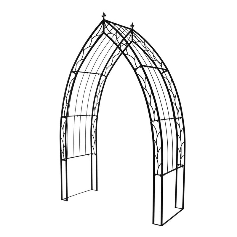Cathedral Garden Arch - Black
