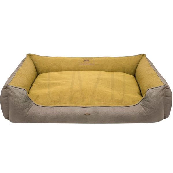 Cazo Baker Street Dog Bed | Yellow | XXL