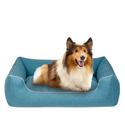 Cazo Provence Dog Bed | Teal | Large