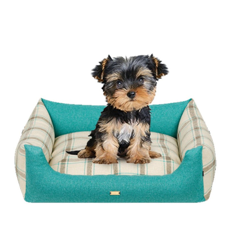 Cazo Royal Line Dog Bed | Teal | Small