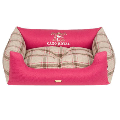 Cazo Royal Line Dog Bed | Pink | Large