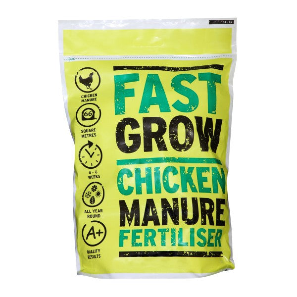 fast grow chicken manure