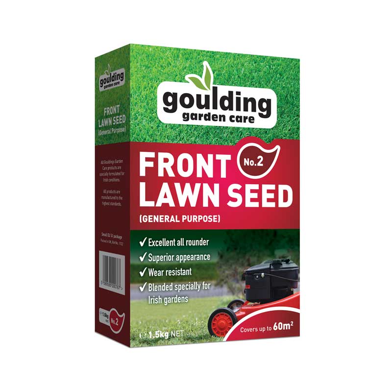 Gouldings Front Lawn Seed No.2 (General Purpose) 1.5kg