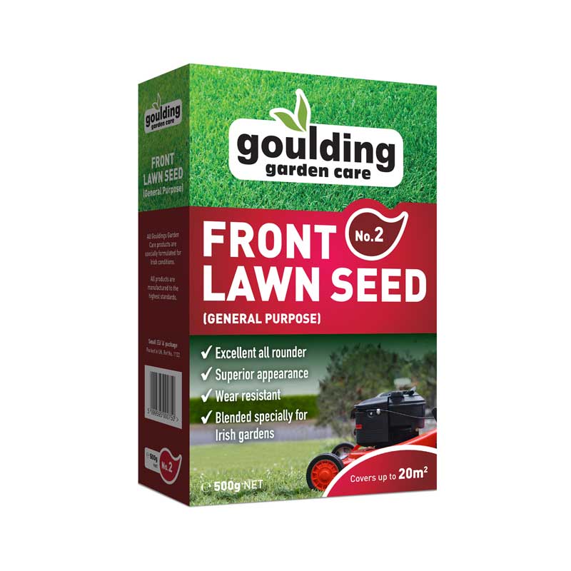 Gouldings Front Lawn Seed No.2 (General Purpose) 500g