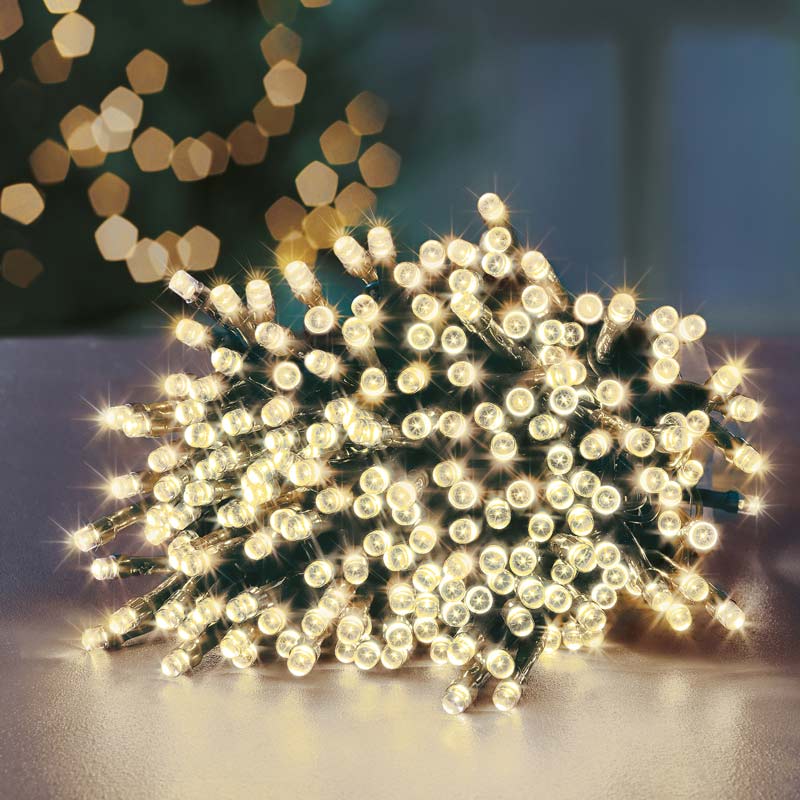 Warm White LED Supabrights String Lights