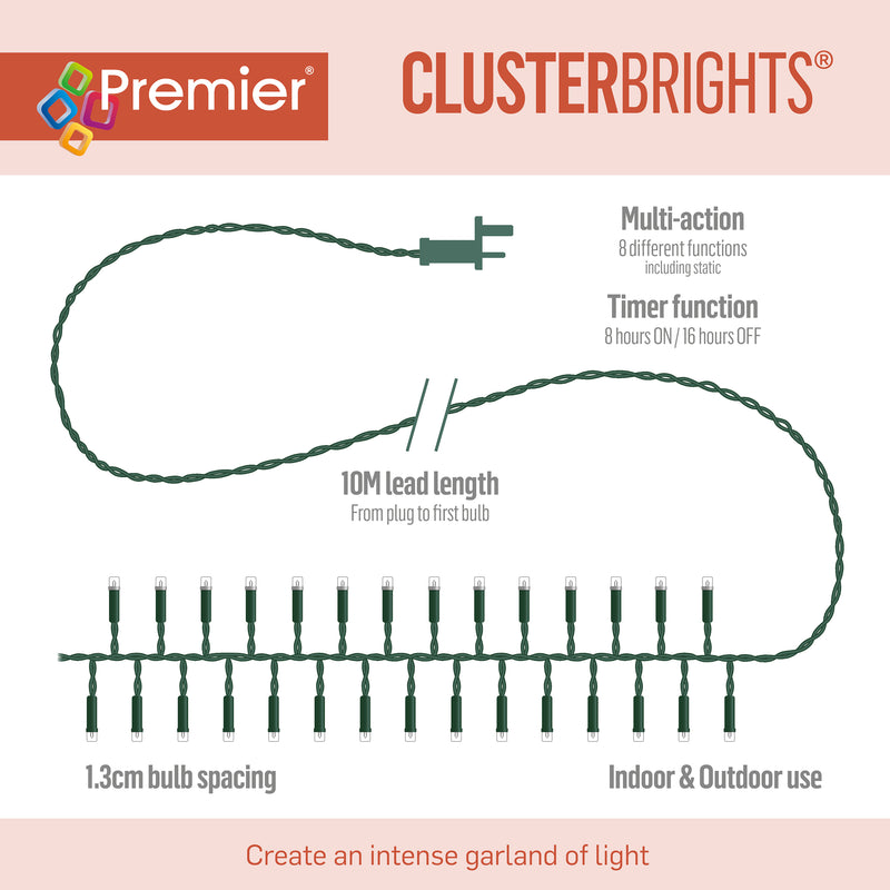 premier Clusterbrights plug and lead details