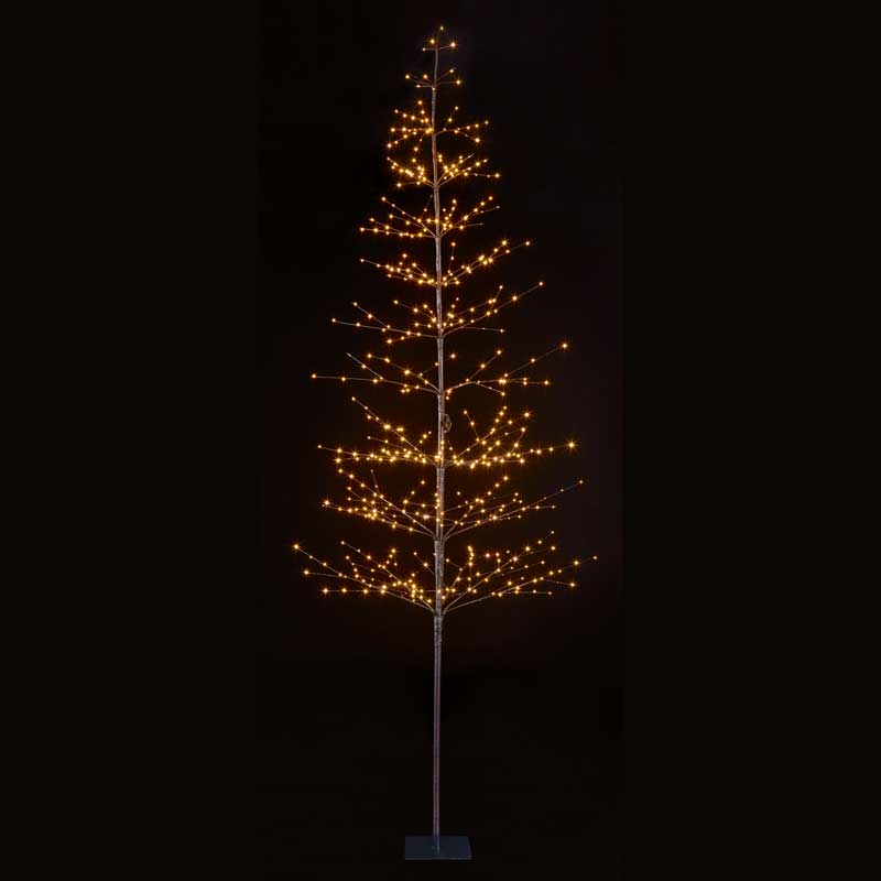 5FT Warm White Tree Micro 240 LEDs