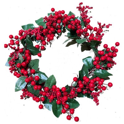 45CM Christmas Baneberry Wreath