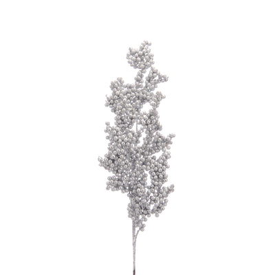  Silver Glitter Stem - 85cm