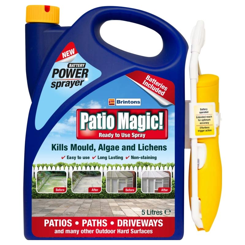 Patio Magic Patio Cleaner Ready To Use Spray 5L
