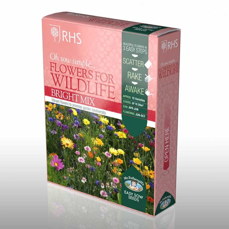 RHS Flowers for Wildlife Bright 10-20m2