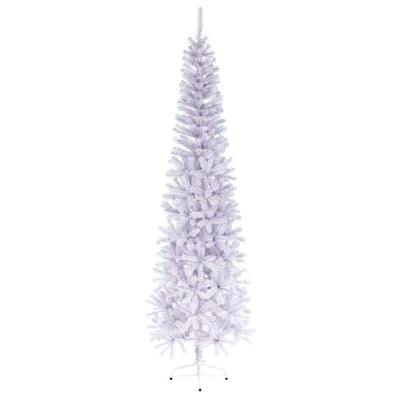 6.5FT Spruce Pine White Artificial Christmas Tree